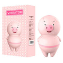 Estimulador Clitoriano em Formato de Porco com 6 modos de vibração